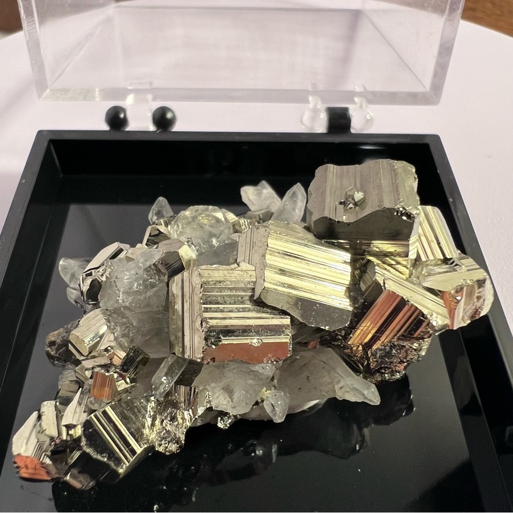 Pyrite X Clear Quartz HQ